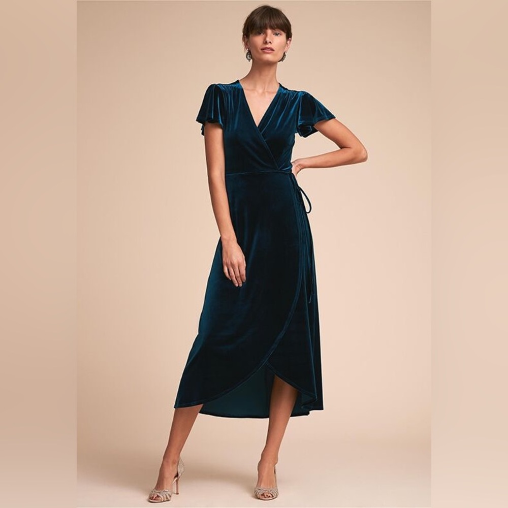 Bhldn Thrive velvet dress
